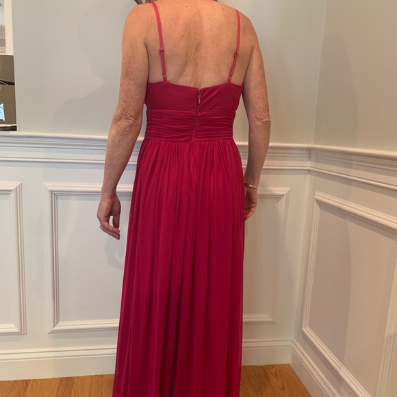 Lulus Queen of the Evening Magenta Maxi Dress S - Picture 3 of 5